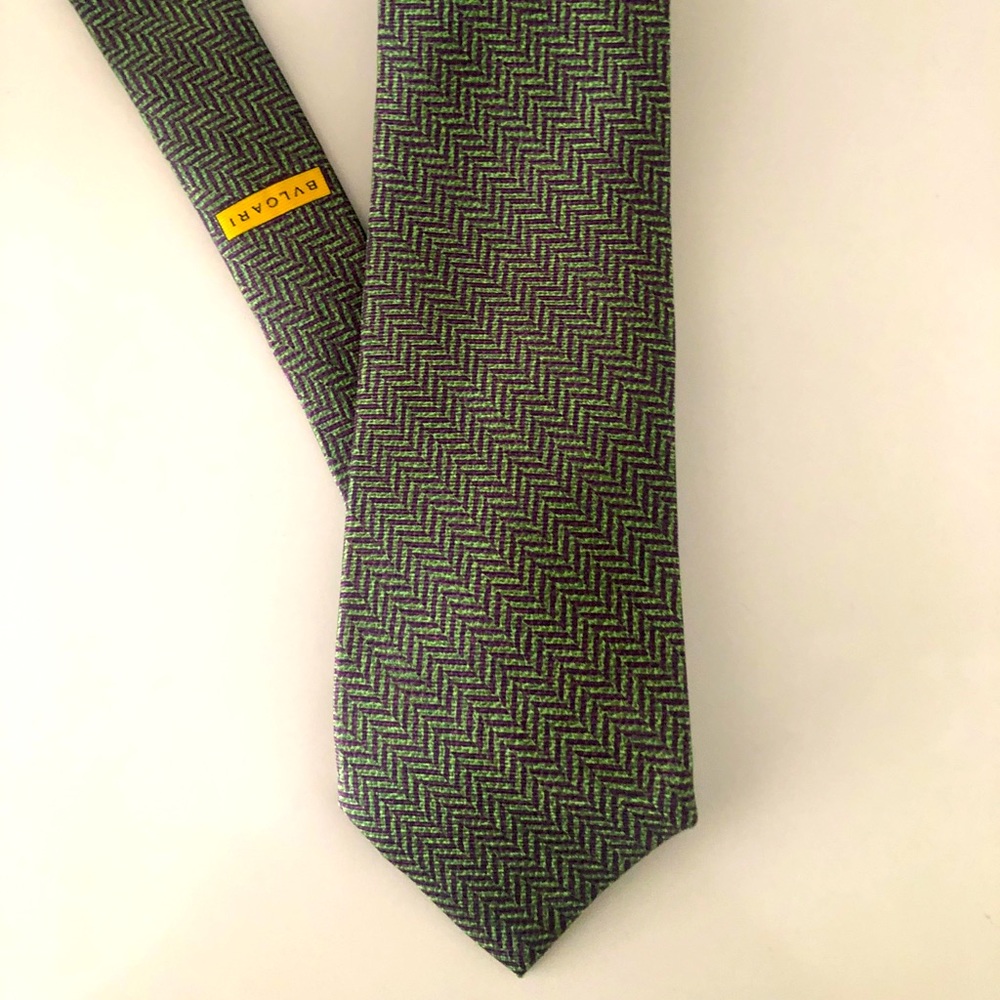 Bvlgari Bulgari silk tie Classic